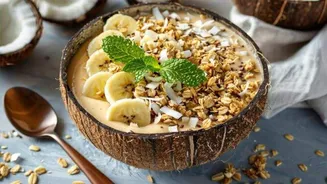 Coconut lovers, this breakfast recipe is for you