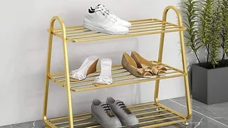 Why tiered metal shoe racks are mandatory for your home