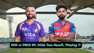 KKR vs PBKS Toss Result, Playing 11: KKR win the Toss and Bat First, Lineups Announced