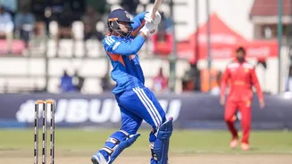 India's Vaibhav Sooryavanshi sets record with another T20I half-century
