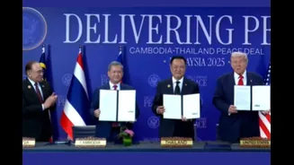 Cambodia, Thailand Sign Peace Deal, US President Trump Calls It ‘Momentous Day’