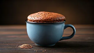 Satisfy Midnight Sweet Cravings With 90 Second Ragi Mug Cake