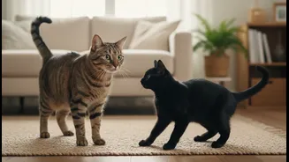 How to eliminate space aggression during second rescue cat introductions via behavioral steps