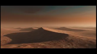 A Metallic Look Does Not Mean The Dunes Are Made Of Metal