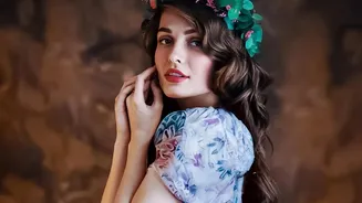 Master floral hair styling with scale