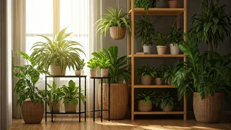 Plants Make Interiors Feel Fresher Without Renovation