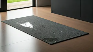 Diatomaceous Earth Entryway Mats Eliminate Wet Floor Slip Hazards