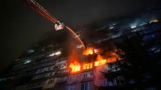 Russia STRIKES Kyiv amid stalled talks; 6 dead