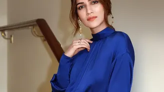 Uses Trainer Support During The Exercise: Kriti Sanon's Stability-Ball Workout Needs Scaling Before It Fits Home Fitness
