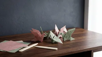 How To Make Origami Wall Art For A Small Room