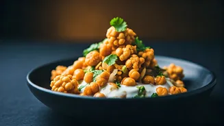 Turn Plain Chickpeas Into Premium Instagram Worthy Crunchy Yogurt Chaat
