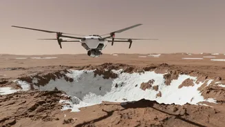NASA's Skyfall Mars Helicopter Concept: Searching for Buried Water Ice from the Air Explained