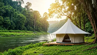 Northeast Offers Slow Mindful Escapes At River Island Glamping