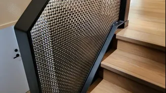 Metal mesh is a game-changer in home decor game