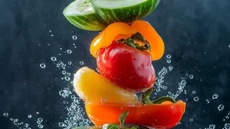 Vegetables Kept Uncovered Near Puddles Need Extra Caution During Monsoon