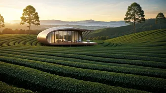 Cozy Up In Secluded Eco Domes Overlooking Tea Fields