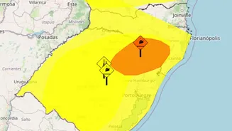 Sul do Brasil sob alerta: Inmet prevê temperaturas próximas a 0°C nesta terça-feira