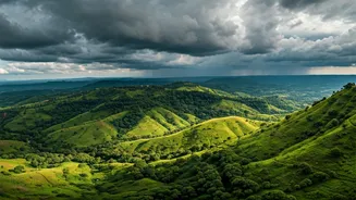 Catch Early Rainy Season Clouds Over Gorgeous Hills Of Araku