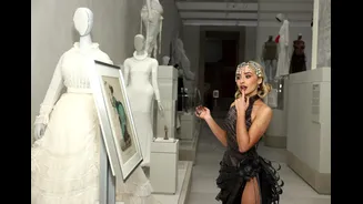 O look de Sabrina Carpenter no Met Gala esconde um detalhe genial