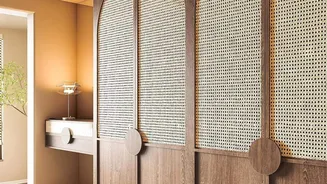 How to upgrade your closets with cane webbing panels