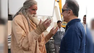 Amitabh Bachchan and Kamal Haasan reunite after nearly 40 years as Kalki 2 shoot begins in Hyderabad