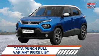 Tata Punch 2025 Price List - Variants, Mileage, Features