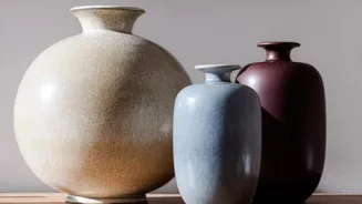 How to use geometric patterns in ceramic art