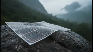 Can Ultra-Thin Solar Sheets Unlock Better Renewable Energy In Wet Climates?