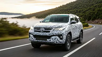 Next-Gen Toyota Fortuner Spied: Advanced Safety, Bold New Design, and Familiar Power!