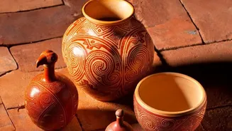 Modern Terracotta Tableware Replacing Plastic Products With Handcrafted Earthen Pottery