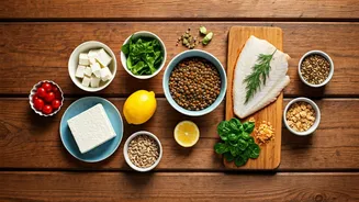Eat light protein to avoid post-meal slump