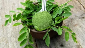How to use moringa leaves for glowing skin