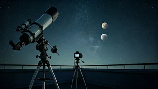 Setting Up Tracking Gear Tonight For Rare Planetary Alignment Event