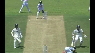 [WATCH] Horrible mix-up leads to Yashasvi Jaiswal run out in Galle Test