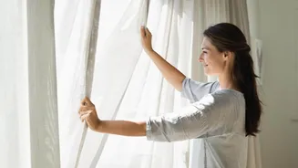 How to clean curtains without breaking the bank