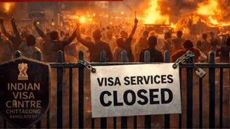 What Happened in Bangladesh's Chittagong That Forced India to Suspend Visa Services?