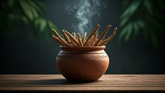 Deodorize Humid Days Naturally With Vetiver Roots In Earthenware