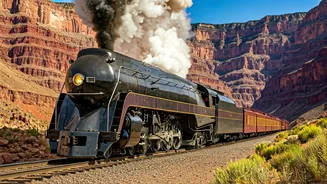 Chug into History: Grand Canyon Railway's 125 Years of Vintage Steam Adventures