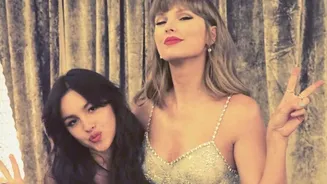 Apesar de rompidas, Taylor Swift e Olivia Rodrigo têm muito em comum