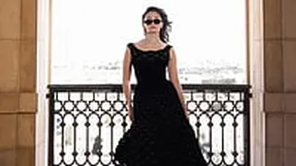 Alia Bhatt Oozes Vintage Elegance In A 1955 Black Balmain Dress At Red Sea Film Festival