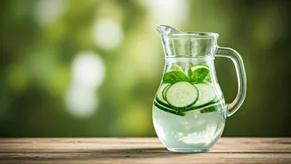 Cucumber Water Is The Cooling Habit To Keep