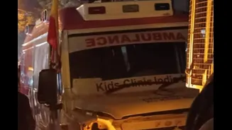 Speeding Ambulance Hits Scooter After Jumping Signal In Bengaluru, Two Dead