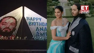 Anant Ambani Birthday: Mumbai’s Bandra-Worli Sea Link lights up with ‘Happy Birthday’ message, triggers backlash online