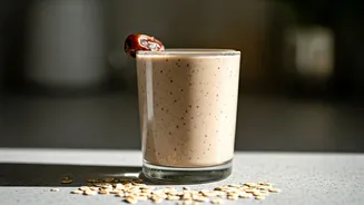 Try This Milk Free Oat And Date Smoothie For Energy