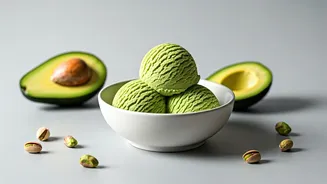 Chilled Avocado And Pistachio Vegan Ice Cream Wins Internet Hearts