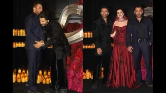 Salman Khan Attends Stebin Ben-Nupur Sanon Reception; Groom Bows To Superstar | Watch