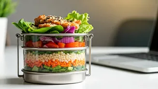Upgrade Your Office Desk Lunch With Viral Tiffin Salads