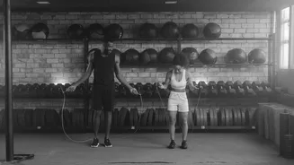 Jump rope or zumba? Which burns more calories