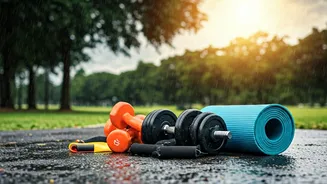 Fitness Goals Continue Despite The Weather