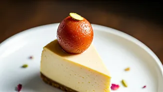 Gulab Jamun Cheesecake Keeps Winning Dessert Lovers Over